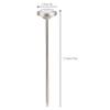 Stainless Steel Portable Milk Thermometer for Coffee, Baby, and Milk Foam. Large Digital Surface, Versatile with Temperature Control, Compact Dial Design, Lightweight view 4