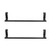 Towel Holder Without Drilling, Door Towel Holder for Hanging, Pack of 2, Kitchen Cupboard Tea Towel Holder, Cupboard Door Towel Holder for Kitchen, Bathroom (36CM) view 4