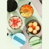 304 Stainless Steel Noodle Bowl with Lid Double Layer Insulated Ramen Cooker Set Large Capacity Lunch Box for Office Home Dorm School Picnic, Phone Slot and Detachable Chopsticks view 3