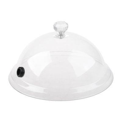 Cloche Dome Covers Dome Acrylic Vegetable Plate Covers 4 Sizes To Choose