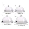 Cloche Dome Covers Dome Acrylic Vegetable Plate Covers 4 Sizes To Choose view 4