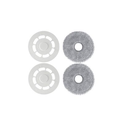 PLANTKA Mop Holder, Mop Pad, Compatible for Roborock Qrevo Pro, Vacuum Cleaner Parts, Set 1