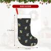 QHWLR Bumble Bees print Christmas socks All Saints ' Day Hanging socks fireplace. Party Decor outdoors view 4