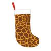 QHWLR Giraffe Print print Christmas socks All Saints ' Day Hanging socks fireplace. Party Decor outdoors view 2