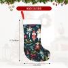 QHWLR Women's Nutcracker Ballet Xmas Dance print Christmas socks All Saints ' Day Hanging socks fireplace. Party Decor outdoors view 4