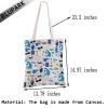BLUPARK Greece Tote Bag Santa Irini Travel Gift Greek Vacation Shopping Bag Wanderlust Gift (Santa) view 3