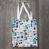 BLUPARK Greece Tote Bag Santa Irini Travel Gift Greek Vacation Shopping Bag Wanderlust Gift (Santa) view 4