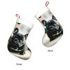 QHWLR Adorable French Bulldog print Christmas socks All Saints ' Day Hanging socks fireplace. Party Decor outdoors view 3