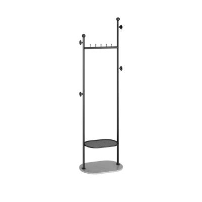 GLigeT Coat Rack Stand Floor Bedroom Has Been Home Simple Hanging Clothes Rack Multifunctional Living Room Rod Type Shelf Coat Rack Coat Hanger Stand(G)