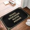 Bar Man Cave Decor Make Harambe Alive Again Doormat Fall Door Rug Doormat Fall(65X90CM) view 1