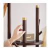 GLigeT Coat Rack Stand Wood Coat Rack Bedroom Floor Hanging Clothes Rack Multifunctional Rotatable Hanging Clothes Rack Coat Hanger Stand view 3