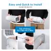 AsyPets Portable Air Conditioner with 10000 BTU - Remote Control, 450 Sq. Ft Coverage, 3-in-1 Functions, Digital Display, for Home or Office, White view 4