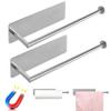 RedCall 2 Pack Magnetic Paper Towel Holder for Fridge, Kitchen Towel Holder for Refrigerator/BBQ Grills/Griddles Toolbox/RV,Powerful Magnetic Towel Bar,Kitchen Bathroom Organizers and Storage view 1