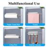 RedCall 2 Pack Magnetic Paper Towel Holder for Fridge, Kitchen Towel Holder for Refrigerator/BBQ Grills/Griddles Toolbox/RV,Powerful Magnetic Towel Bar,Kitchen Bathroom Organizers and Storage view 4