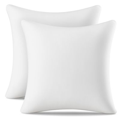 AM AEROMAX 22 22 Pillow Insert (Pack of 2) Memory Foam Throw Pillow Insert Sham Square for Decorative Cushion Bed Couch Sofa Without Deform After Longtime Use