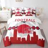 Erosebridal 7 Pcs Comforter Set Queen Size,Football Players Bed in a Bag with Flat Sheet and Fitted Sheet for Kids and Adults,Football Bedding Set with Pillowcases and Cushion Cases view 1