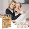 Birthday Gifts for Daughter - "Recipe for a Special Daughter" Daughter Birthday Gifts Cutting Board, Bamboo-Made Engraved Daughter Birthday Gifts from Mom Cutting Board, 11x8.5x0.35 in. view 3
