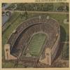Art.com Wall Art Print Columbus, Ohio - Ohio State University Stadium from Air by Lantern Press, 36" x 24" view 1