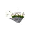 RENEESME Artificial Flower Light Luxury Coffee Table Floral Ornaments Simulated Flower and Green Plant Ornaments Bedroom Decoration Flowers Artificial for Decoration(Small) view 1