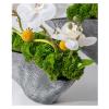 RENEESME Artificial Flower Light Luxury Coffee Table Floral Ornaments Simulated Flower and Green Plant Ornaments Bedroom Decoration Flowers Artificial for Decoration(Small) view 3