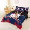 Erosebridal 7 Pcs Comforter Set Queen Size,Baseball Team Bed in a Bag with Flat Sheet and Fitted Sheet for Kids and Adults,Baseball Bedding Set with Pillowcases and Cushion Cases view 4