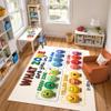 Feelings Chart Area Rug, Classroom Rug, Mental Health, Calming Corner Carpet for Class, Anti-Skid Fluffy Emotions Rugs for Nursery School Dcor (Feelings #1, 5' x 8' (Rectangular)) view 2