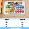 Feelings Chart Area Rug, Classroom Rug, Mental Health, Calming Corner Carpet for Class, Anti-Skid Fluffy Emotions Rugs for Nursery School Dcor (Feelings #1, 5' x 8' (Rectangular)) view 4