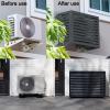 Air Conditioner Fence Screen,Aluminum Air Conditioner Covers For Outside Units,Outdoor Condenser Protective Cover,Protective Grilles For Heat Pumps,Freestanding Enclosure To Cover Garbage Or Ac Units view 3