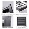 Air Conditioner Fence Screen,Aluminum Air Conditioner Covers For Outside Units,Outdoor Condenser Protective Cover,Protective Grilles For Heat Pumps,Freestanding Enclosure To Cover Garbage Or Ac Units view 4