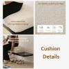 QIUHTR Shoe Rack Bench, Shoe Storage Organizer with Cushion, Sitting Bench Seat for Entryway, Bathroom,Closet, Living Room, Hallw(120 * 35 * 45CM) view 3