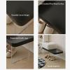 QIUHTR Shoe Rack Bench, Shoe Storage Organizer with Cushion, Sitting Bench Seat for Entryway, Bathroom,Closet, Living Room, Hallw(120 * 35 * 45CM) view 4