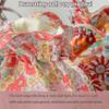 HomeLoft Basics Cute Cotton Floral Tote Bag Aesthetic Design Canvas Handbag Reusable Grocery Shopping Bag Snack Tote Coquette Gifts Bag (G) view 4