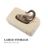 KarFri Universal Car Tissue Box Creative Leather Napkin Holder Box Back Seat Sun Visor Tissue Organizer for Car(Brown) view 4