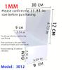 8Gnituhs 50 Pcs 30 * 12CM 1MM Shelf Dividers Shelf Label Sticker Holder Use for Medical Grade Drug/Pill/Pharmacy Dispensing Ziplock Medicine Bag for Hospital view 2
