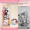 Unicorn Castle Stuffed Animals Storage Wooden Plush Toy Storage Organizer Stuffed Animals Hammock Space Save Stuffed Animals Net Holder Room Decor view 2