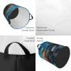 Coral Reef Collapsible Laundry Basket-Waterproof Large Storage Baskets,Toy Organizer,Home Decor view 4