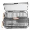 CATIEBYE Plastic Wall Mount Jewelry Organizer Wall Earring Holder Jewelry Organizer Box Earring Display Rack view 1