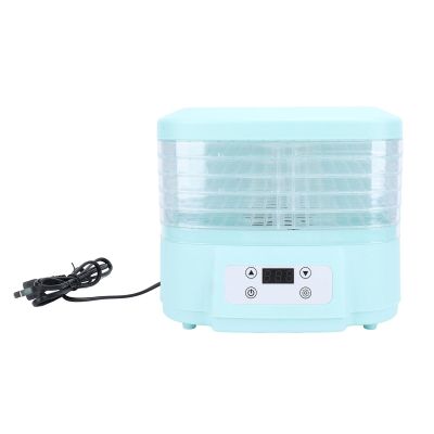 CHEOTIME Food Dehydrator Machine, Adjustable Temperature 72H Timer 6 Tray LED Display 200W Electric Food Dryer for Food Jerky Fruit Dog Treats Snacks(US Plug 110V)