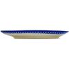 Polmedia Polish Pottery Oval Platter 10-inch - Bloom Queens Pattern Handmade in Boleslawiec Poland + Certificate of Authenticity view 3