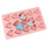 2 Pack Heart Shaped Silicone Molds 15-Cavity Silicone Cake Molds DIY Baking Mold BPA-Free Baby Food Candy Making Mold for Valentine's Day, Mother's Day, Wedding Party, Birthday, Baby Shower view 4