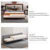 SONGCHAO Foot Rest End of Bed Bench Foot of Bed Bench Entry Bench Storage Bench Footstool Bench Leather Bench Foot Stools for Living Room(Brown,90 * 40 * 52cm) view 3