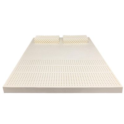 TFDRSEXVD 100% Natural Latex Mattress - Soft Body Massage Mattress- Medium Firmness - 2Inch,Flat Type,120x190cm