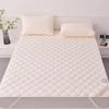 B/white,90*200cm(twin),LDLCYCN Queen Size Cooling Mattress Protector Pad with Elastic Straps Thin Futon Mattress Cover Foldable Traditional Floor Mat Mattress Topper Machine Wash Dormitory Hotel Avail view 1