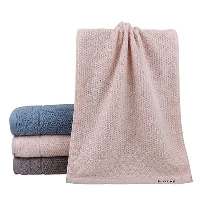 LLLSSS 1 Piece of Cotton Towel Embroidery Daily Necessities Face Towel Towel Home Travel(E)