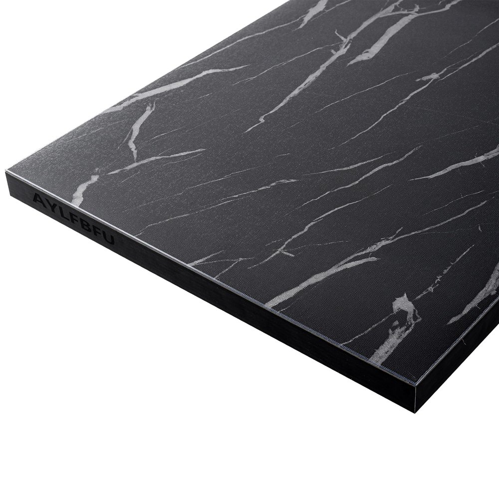 AYLFBFU Clear Plastic Table Cover - 61x96 Inch, Single-Sided Frosted Desk Pads on Top of Desks, Heat Resistant, Wipe Clean, Table Cloth Cover for Side Table, Dining Room Table, Frosted 1.5mm