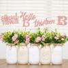 12 PCS 13th Birthday Centerpiece Sticks Double Sided Thirteen Cheers to 13 Official Teenager Hello 13 Table Flower Centerpieces Sticks for Happy 13th Birthday Party Decorations Supplies Rose Gold view 4