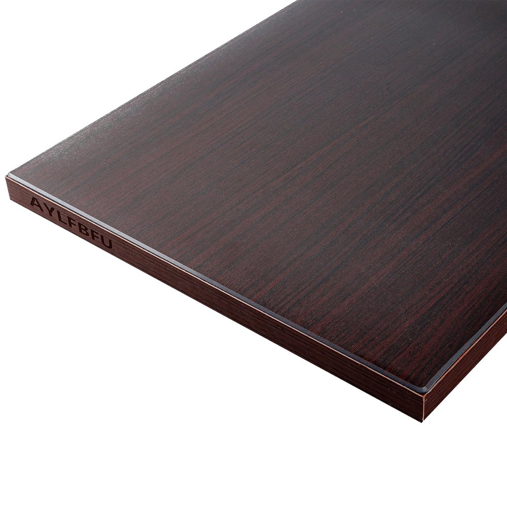 AYLFBFU Plastic Clear Table Cover - 33x67 Inch, Single-Sided Frosted Desk Protector, Dustproof, High Toughness, Durable, Custom Tablecloth, Coffee Machine Mat, Waterproof Pads, Frosted 3mm