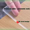 AYLFBFU Plastic Clear Table Cover - 33x67 Inch, Single-Sided Frosted Desk Protector, Dustproof, High Toughness, Durable, Custom Tablecloth, Coffee Machine Mat, Waterproof Pads, Frosted 3mm view 4