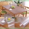 AYLFBFU Plastic Table Cover Protector - 30x59 Inch, 1.5mm Waterproof Frosted PVC Mat, Heavy-Duty and Custom Size for Kitchen Island or Small Rectangle Tables view 4