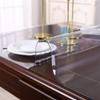18x55 Inch Clear PVC Desk Mat for Desktop Crystal Table Protector Plastic Desk Cover Protector Table Top Cloth Thicken Desk Protector Waterproof Table Pad for Writing Desk Kitchen Table Meeting Desk view 2